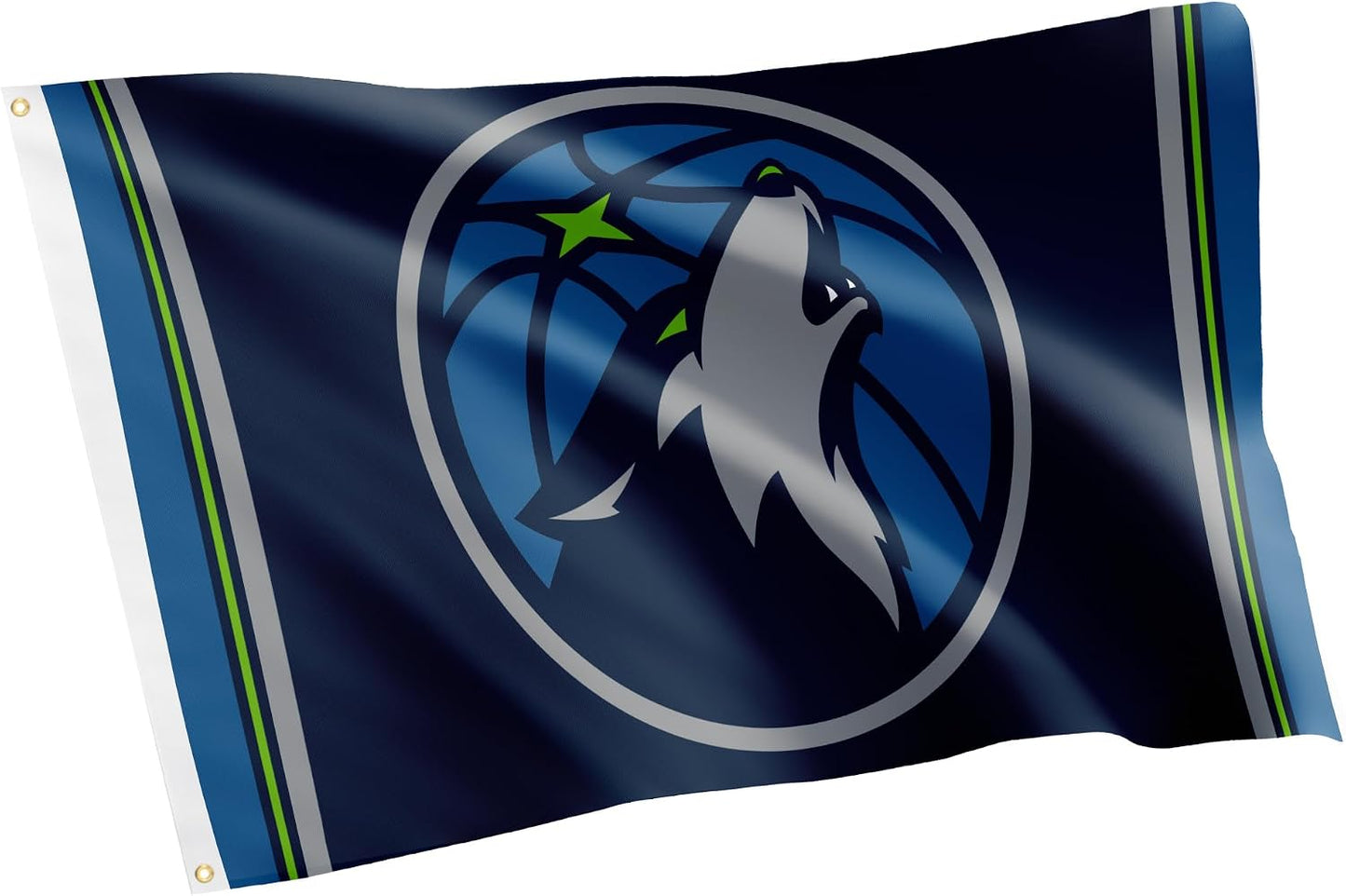 Banderas NBA Minnesota Timberwolves 3x5ft poliéster