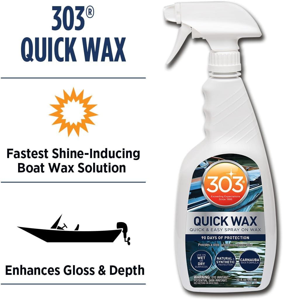 Cera de carnauba 32oz para superficies húmedas y secas