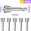 Set 5 Brocas Magnéticas Yeso PH2 Hexagonales Carpintería