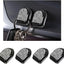 4 Pzas Ganchos Coche Mini Brillantes Adhesivos Cristal