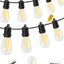 Guirnalda Luces LED Exteriores Bombillas Edison IP44 Colgantes