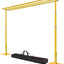 Soporte fondo tubería 10x10ft 3 barras ajustable metal fiestas