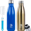 2 Botellas Agua Aisladas Acero Inox 25oz Doble Pared