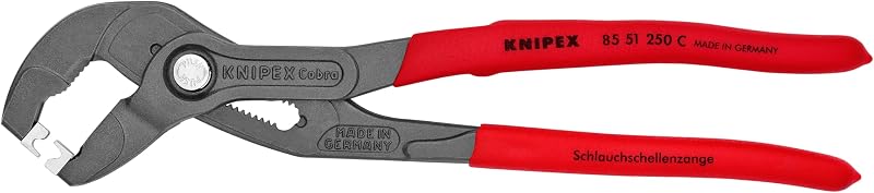 Set 2 Abrazaderas manguera y clic KNIPEX