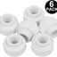 6 Pzas Unión PVC 3/4" F x F con Junta EPDM