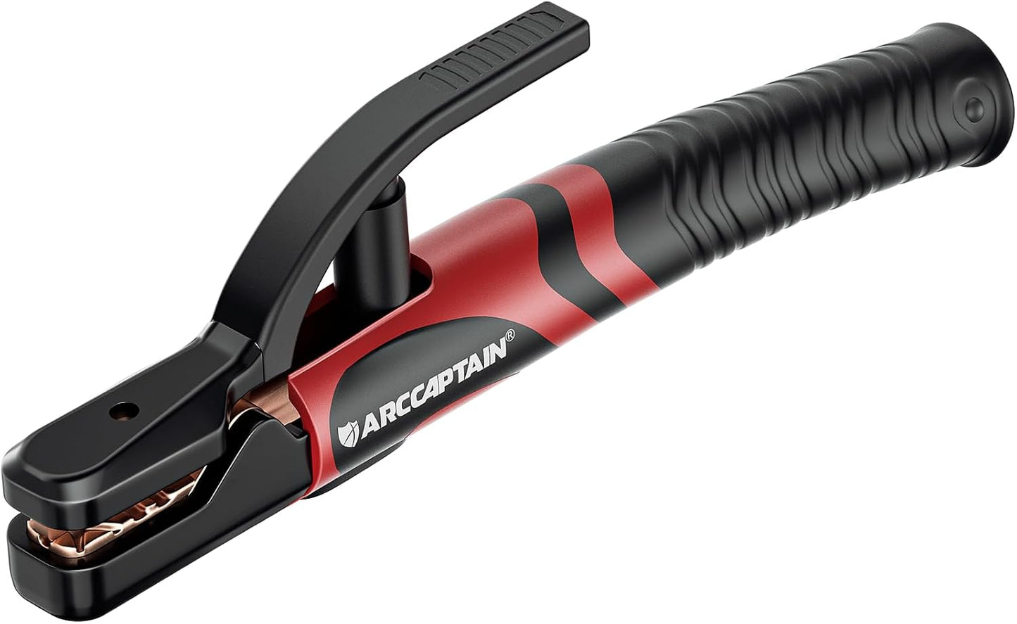 Tenedor electrodo soldadura 500AMP cobre alta mordida