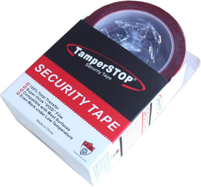 Cinta seguridad tamper eved 1.890pulg x 164pies 2mil