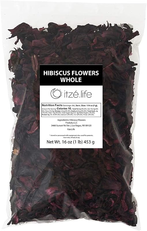 Flores hibisco 1libra para té Flor de Jamaica