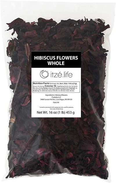Flores hibisco 1libra para té Flor de Jamaica