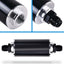 Filtro combustible 2.283" 30micrones Aluminio Negro