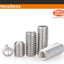 Tornillos acero inox 304 8mm x 8mm 30 pzas