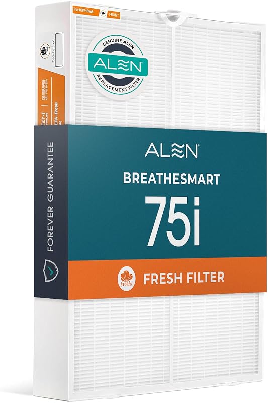 Filtro HEPA para purificador BreatheSmart 75i captura