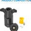 Enchufe remolque 7 pines conector cuchilla para caravana bicicleta