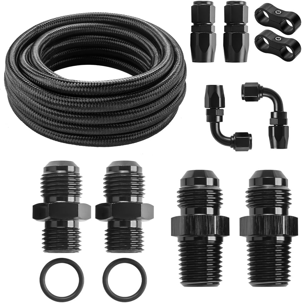 Kit mangueras refrigeración transmisión 4L60E 4L65E negro