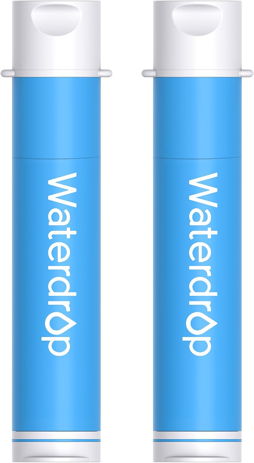 Filtro agua con popote para campamento y emergencias 0.1