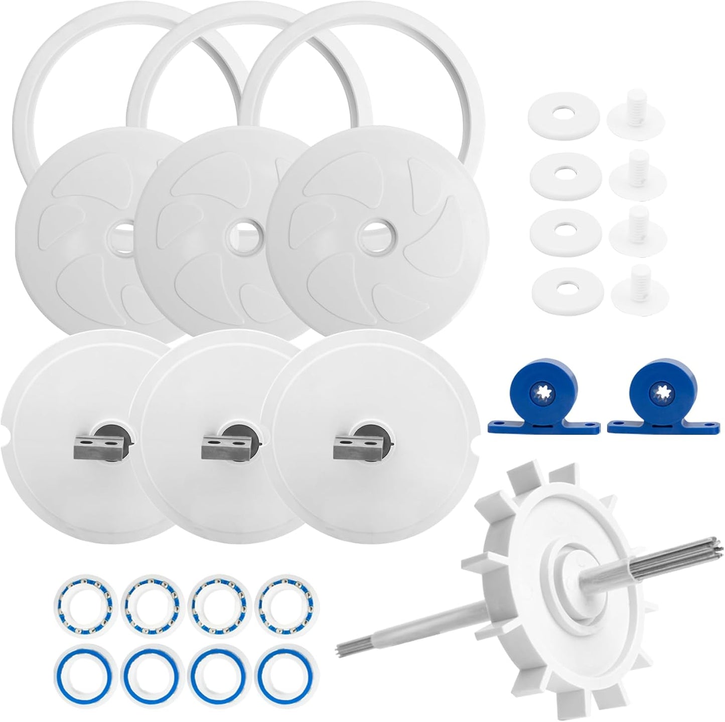 Kit repuesto limpiador piscina C6 C60 C80 C86