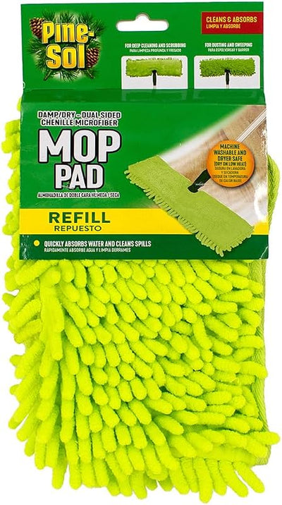 Cabezal mopa microfibra doble cara uso seco o húmedo