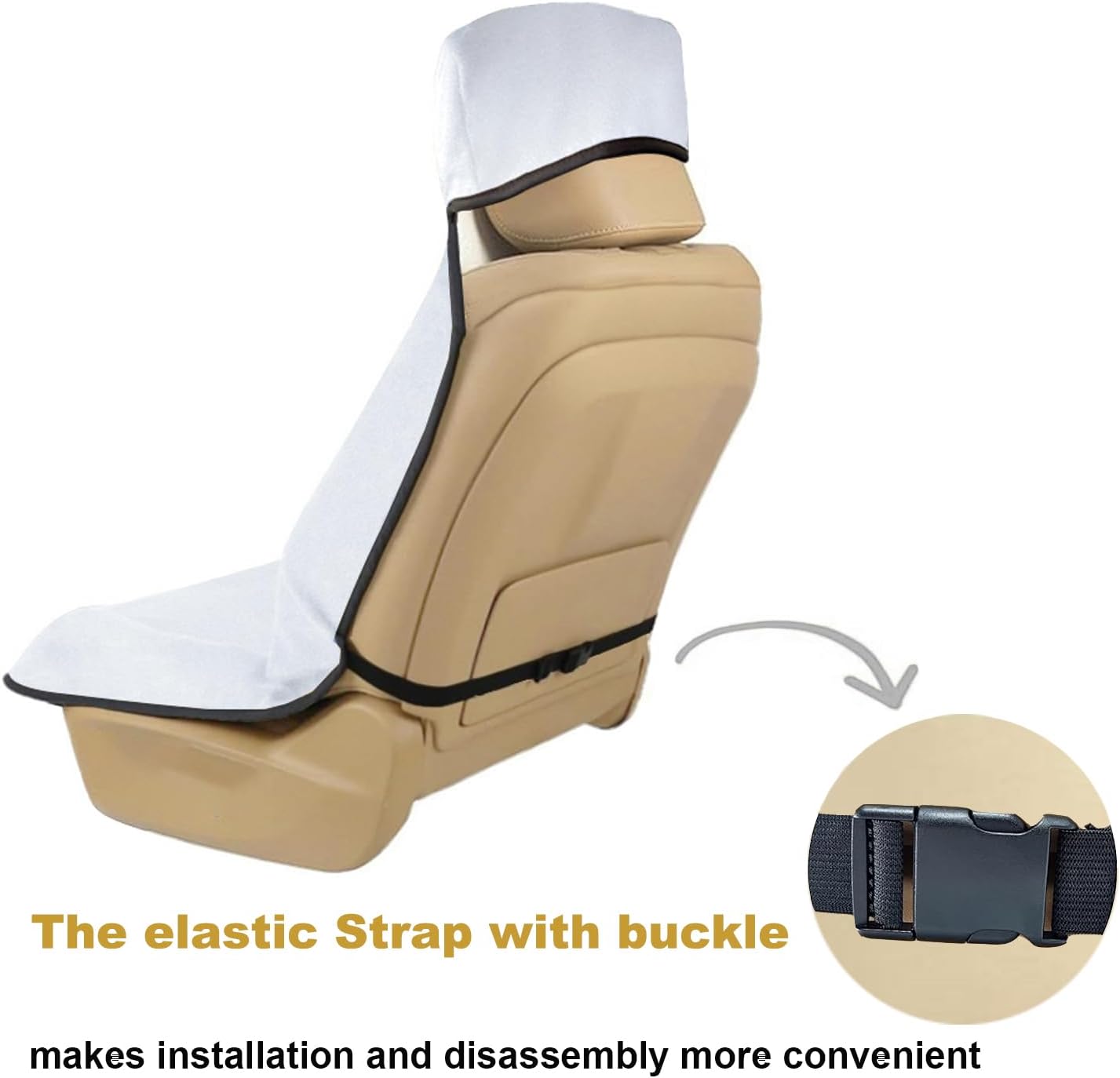 Funda asiento auto toalla impermeable antiderrap universal