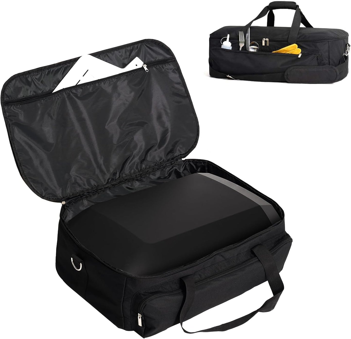 Bolsa transporte horno pizza Ooni Volt 12 con forro espuma