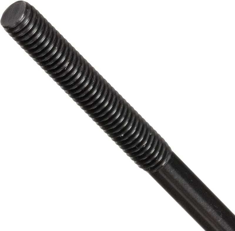 Varilla acero carbono roscada ambos extremos 2"