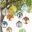 Globo de bruja vidrio soplado 8pulg colgante jardín
