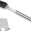 Cepillo y raspador para parrilla de 16.5 pulgadas acero inoxidable 304 resistente