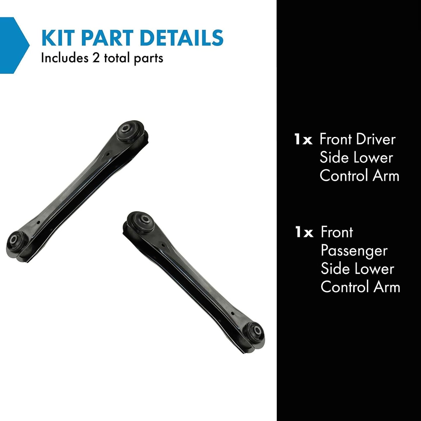 Set 2 Pzas Brazo Control Delantero Comanche Wagoneer