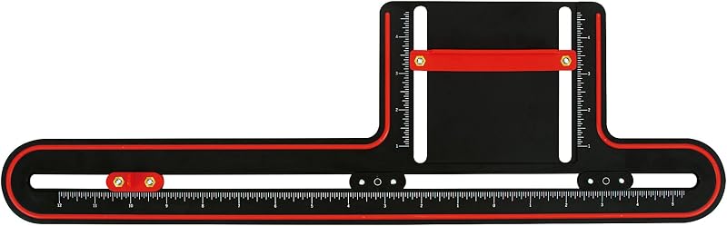 Plantilla perforación hardware gabinete manijas perillas