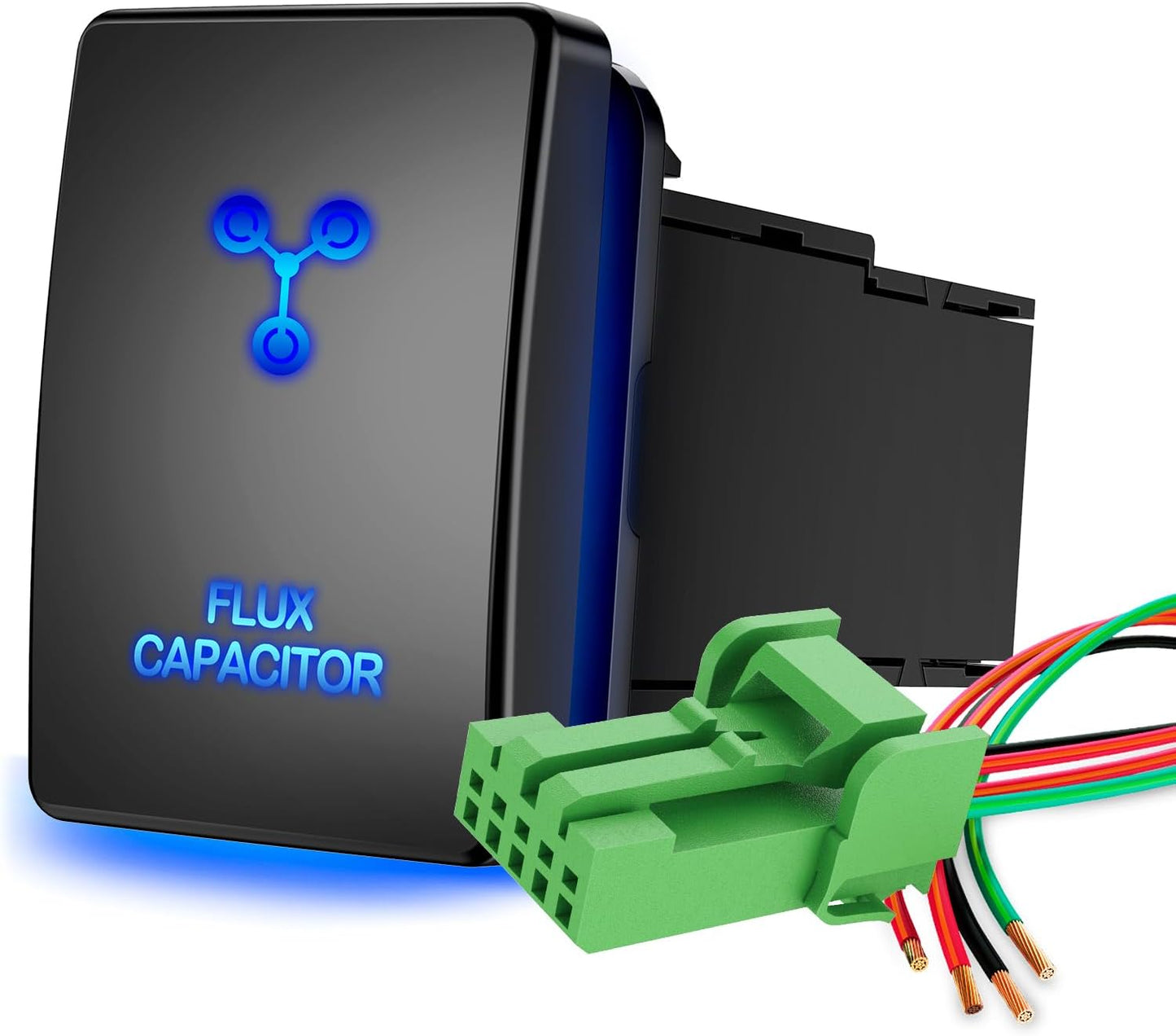 Interruptor botón 12V ON OFF con kit cables para Toyota
