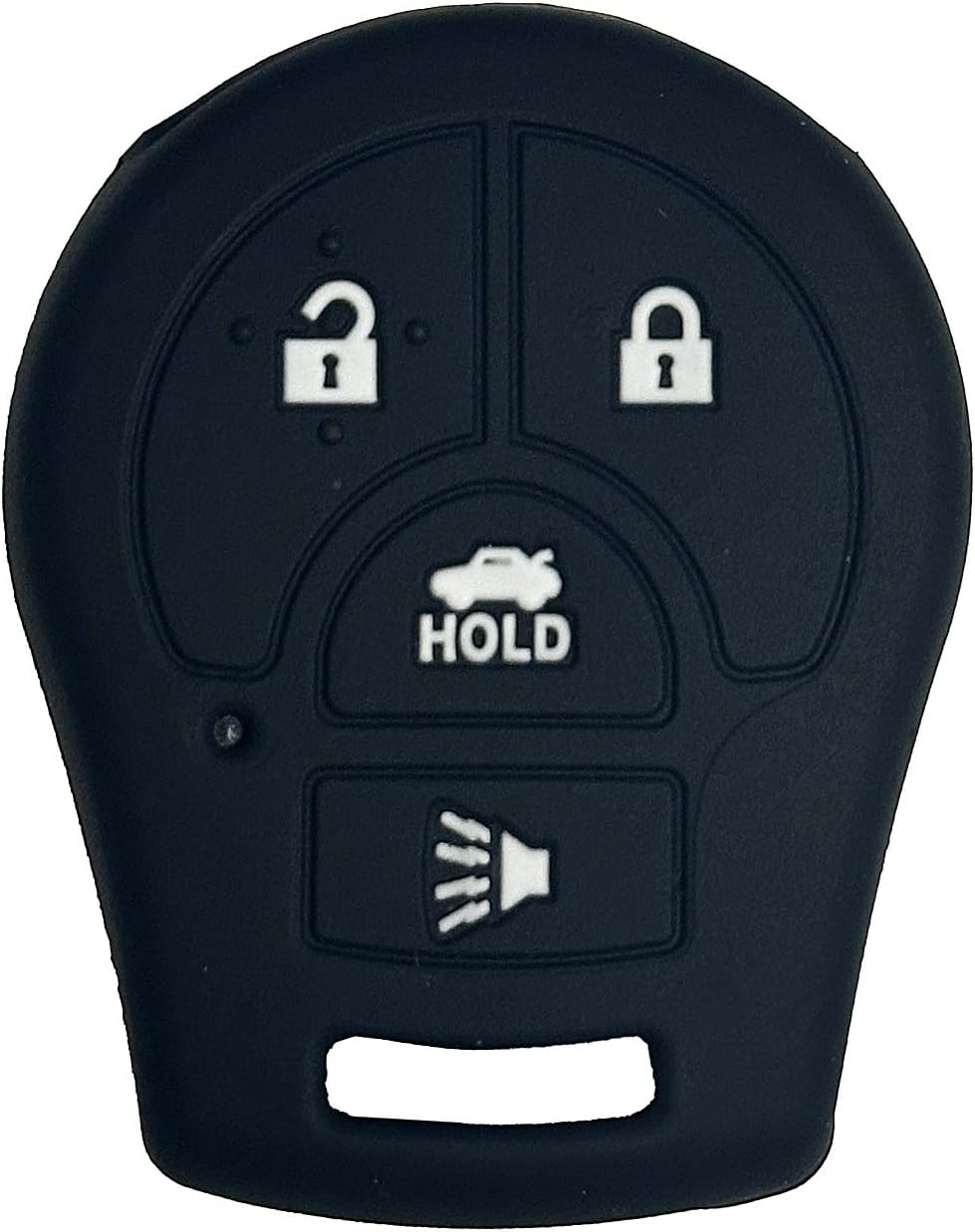 Funda llave coche Nissan Cube Juke Rogue 4 botones silicona