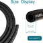 Manguera combustible NBR J30R7 1/4pulg 5ft con 4 abrazaderas
