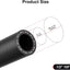 Manguera combustible NBR SAE 30R9 10ft 300PSI color negro