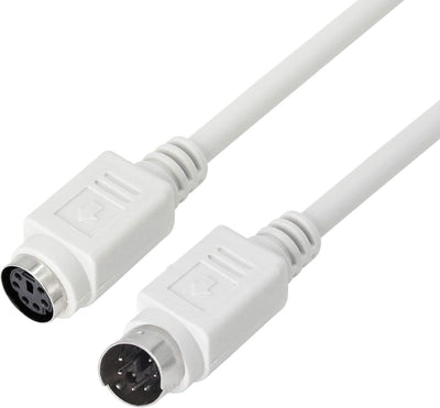 Cable extensión PS/2 8.5ft 28AWG 6 pines macho a hembra