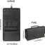 Bolsa colgante para accesorios Airwrap negro