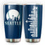 Vaso térmico con tapa diseño Seattle MLB 20