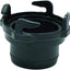Adaptador manguera recta 3" Negro