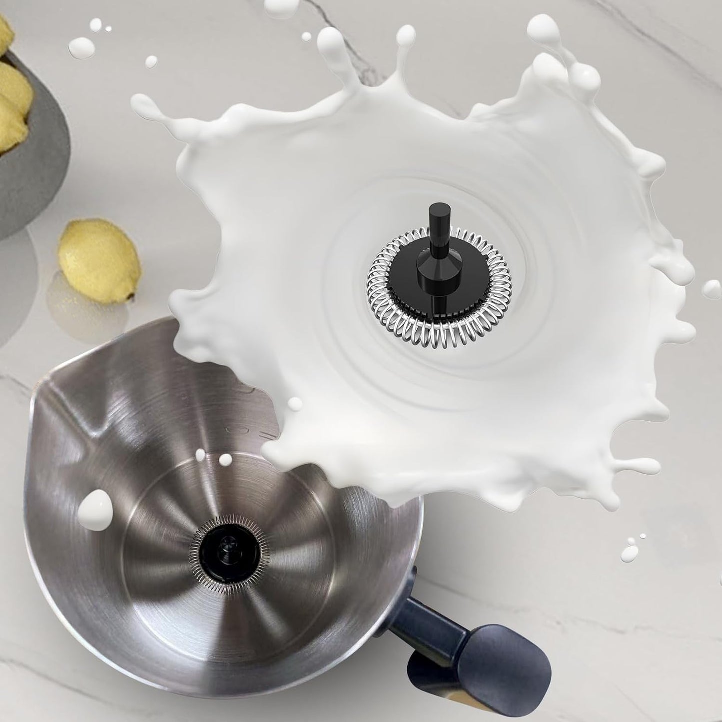 Espumador leche repuesto acero inox ABS comp FMu120