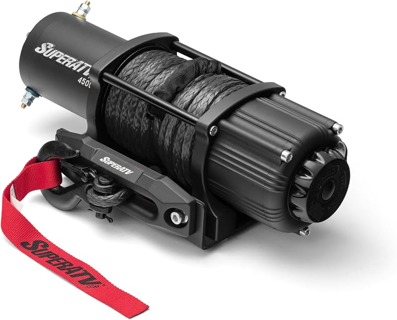 Cabrestante 4500lb para UTV/ATV 1.3HP 166:1