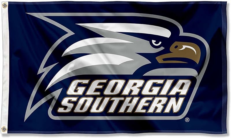 Bandera Georgia Southern Eagles azul 3x5 exterior