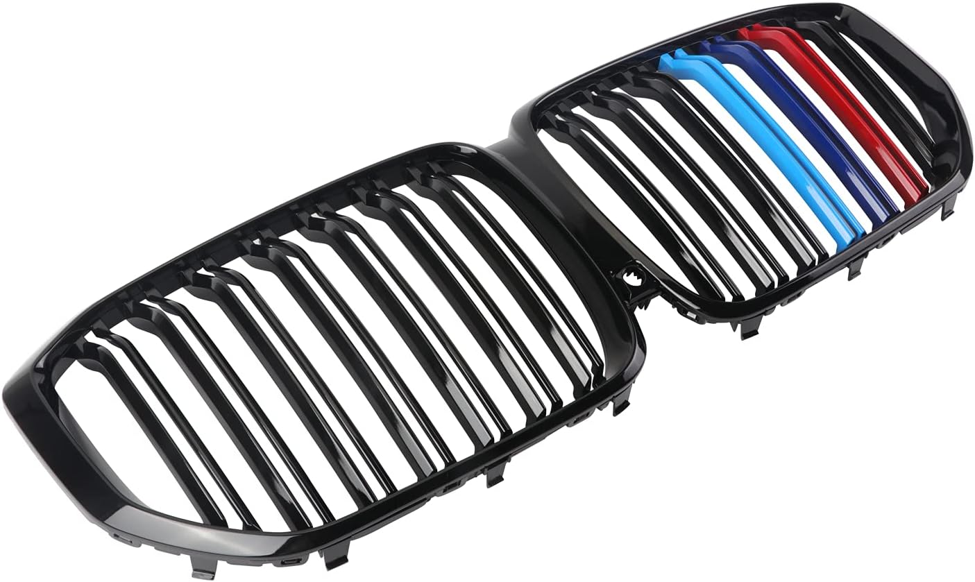 Parrilla doble listones comp X5 Gabs negro brillante