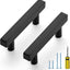 20 Manijas Negro Mate Cuadradas 4" Accesorios Cocina