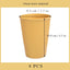Vasos plástico 12oz coloridos para beber portátiles camping