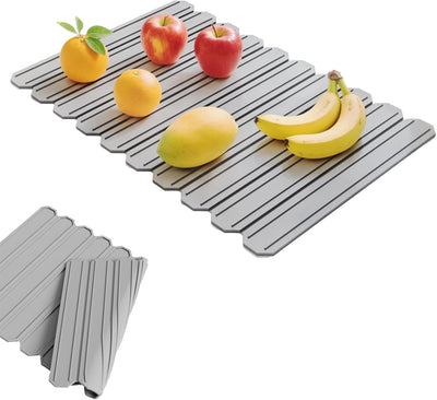 Tapete de secado de platos resistente al calor con base antideslizante
