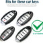 Funda llave 3/4/5 botones Nissan Rogue Altima Murano