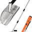 Pala arena acero inox detector metales 0.394" para tesoros