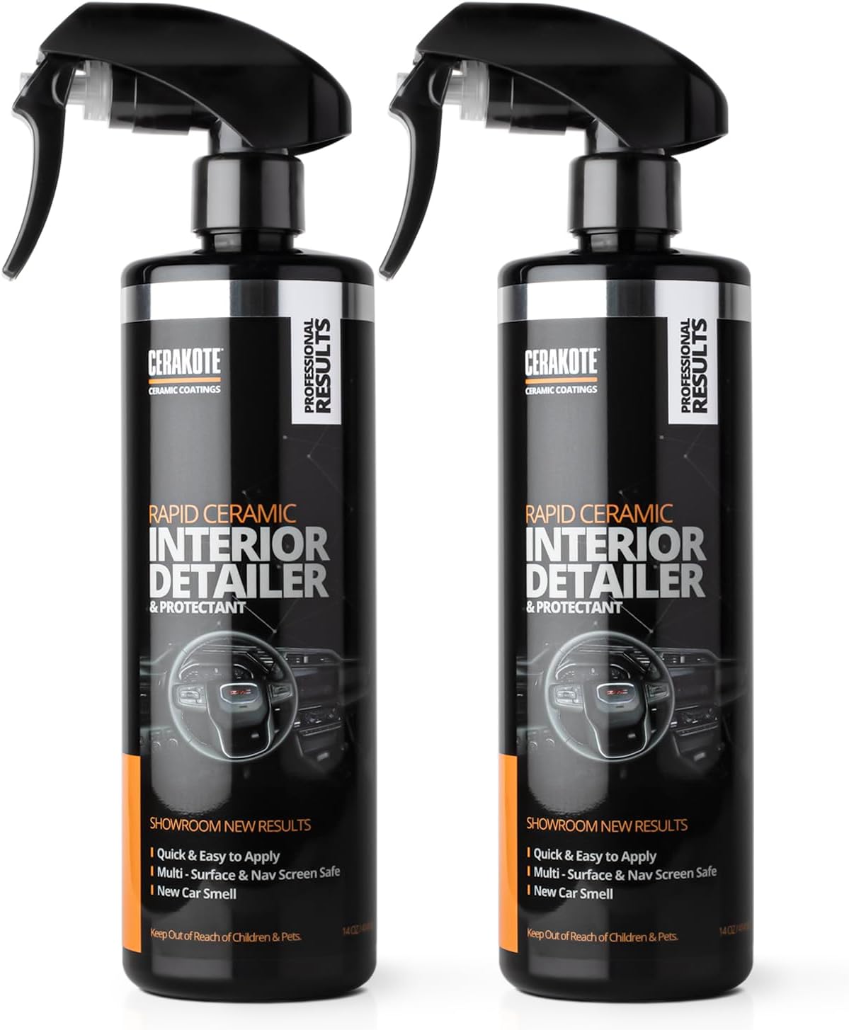 Detallador cerámico interior automóvil 28oz spray seco