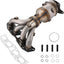 Colector escape delantero Nissan Rogue 08-15