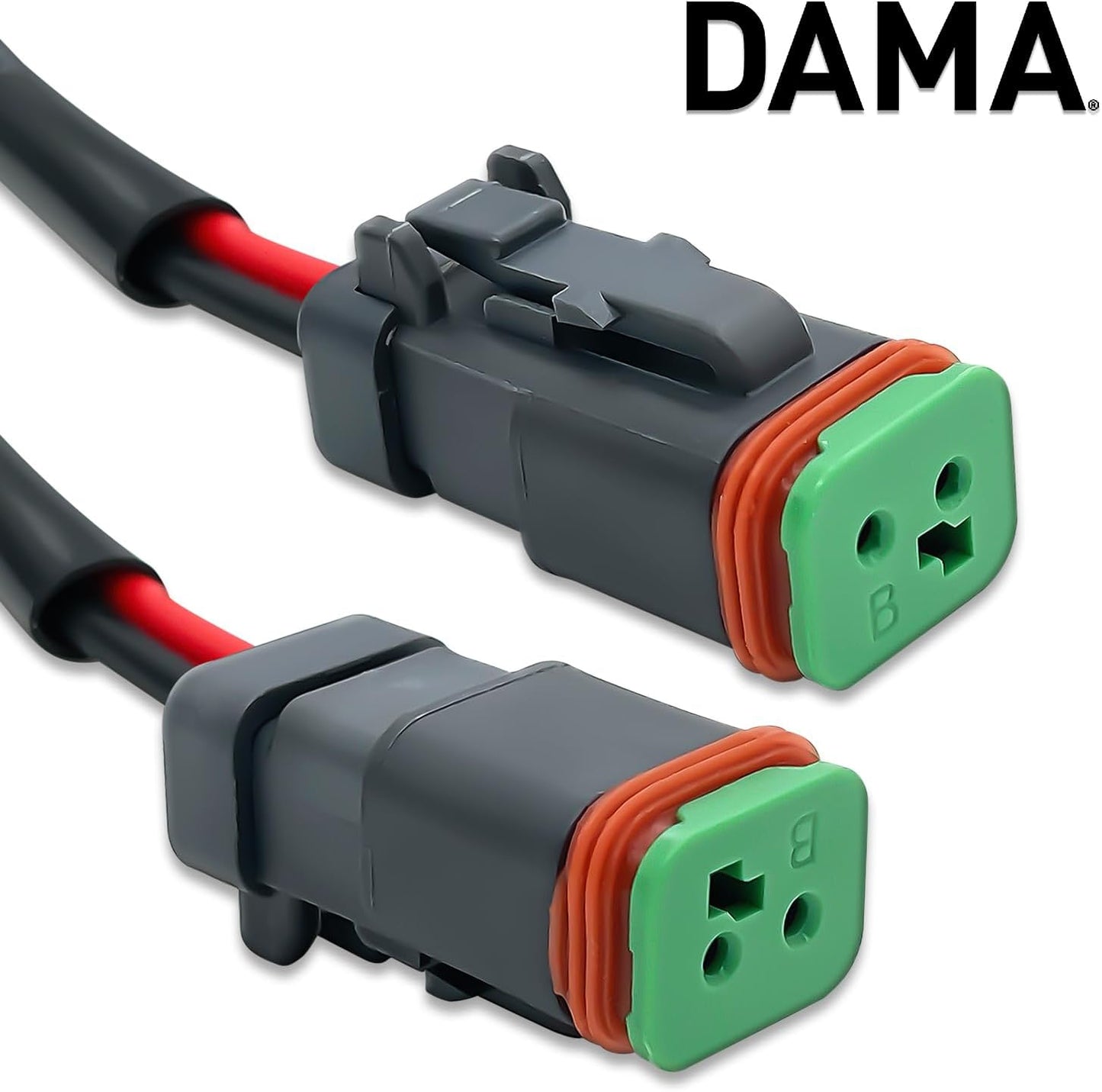 Conectores enchufe 2 pines extensión cable LED