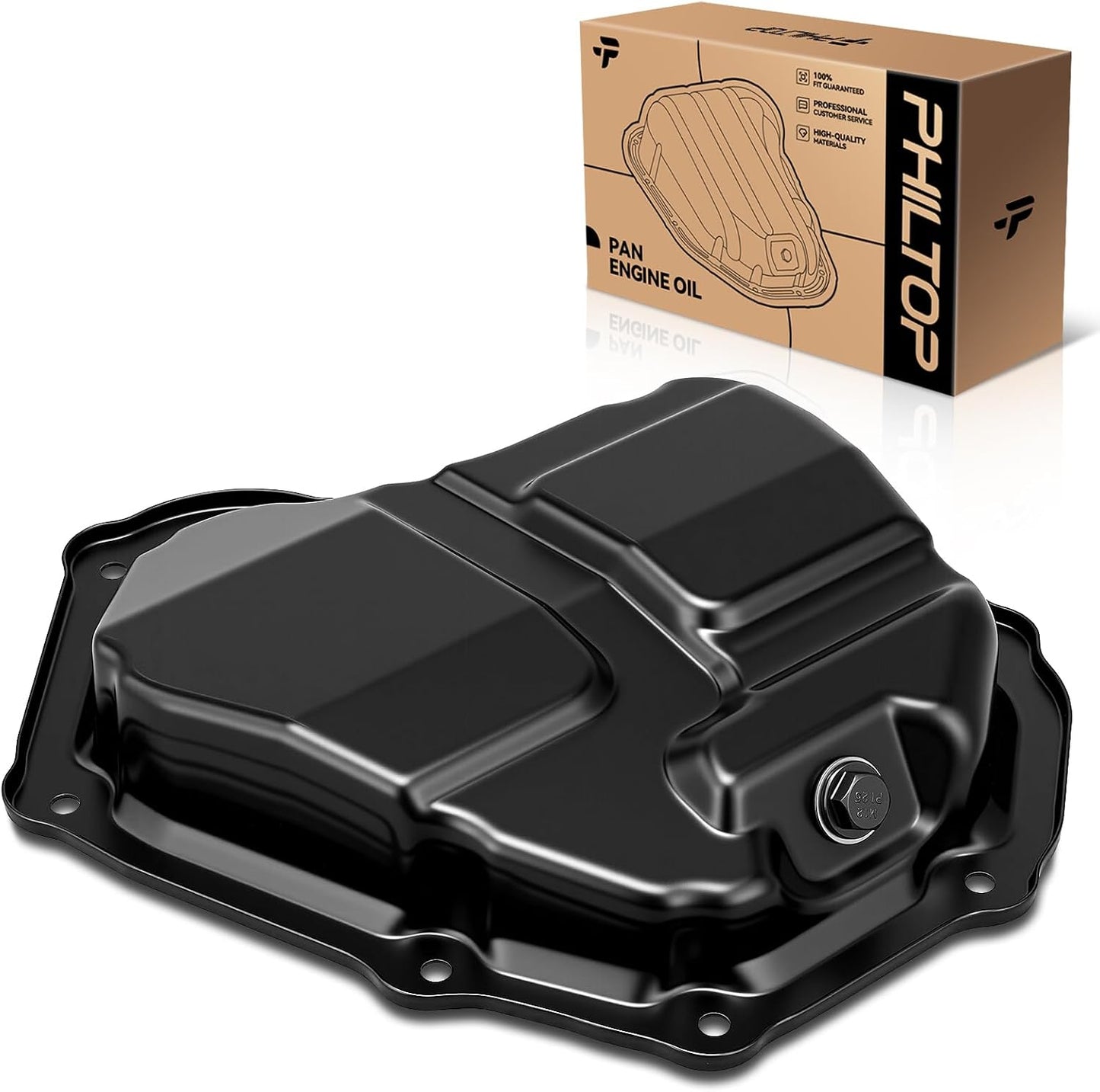 Cárter aceite motor con tapón drenaje comp Sentra 13-19