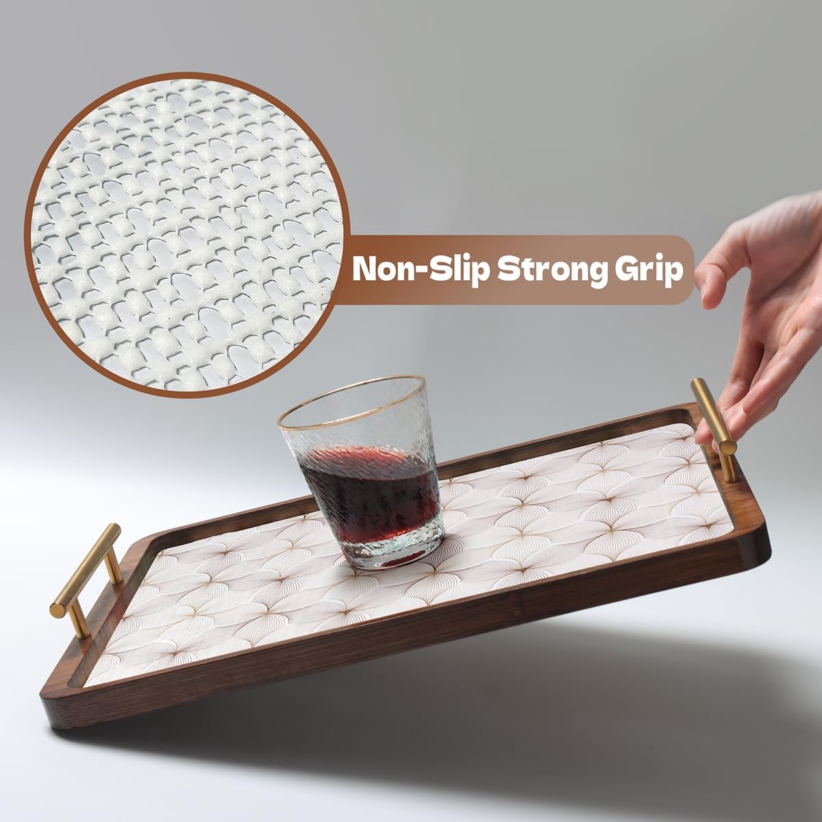 Forro estante cocina no adhesivo antiderrap impermeable